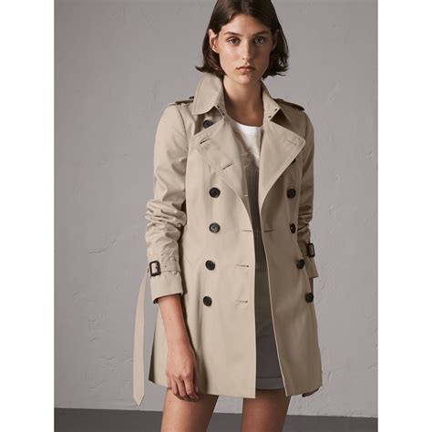 burberry short coat womens|Burberry full length trench coat.